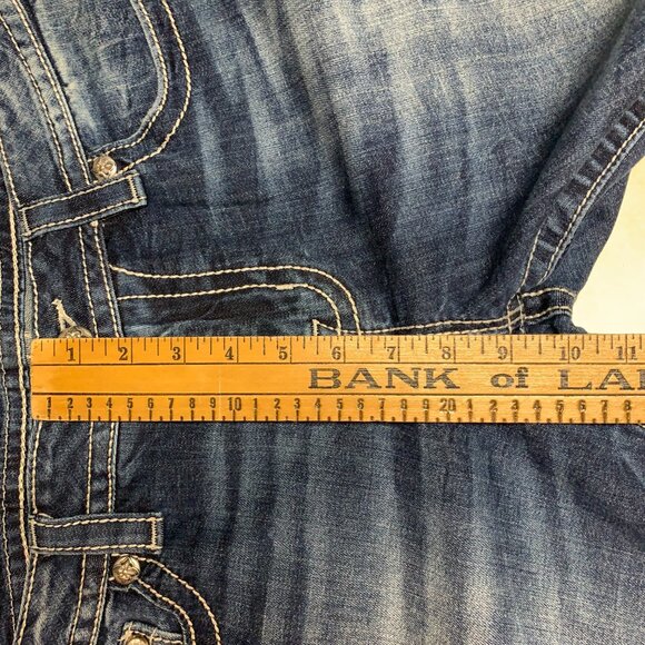 Miss Me Jeans Women’s Size 33 Mid-Rise - Skinny Embellished Denim Jeans - Picture 13 of 14